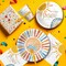 24 Guests-Here Comes The Son Baby Shower Decorations, Sun Party Supplies (Yellow, Orange)